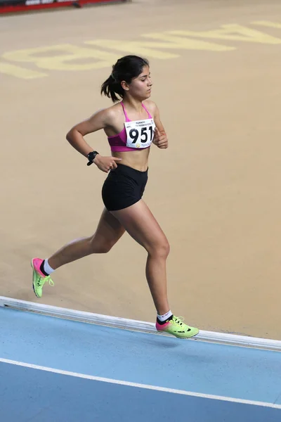 Federación Turca de Atletismo Umbral Olímpico Competencia Interior —  Fotos de Stock