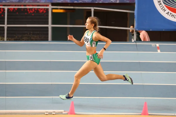 Federación Turca de Atletismo Umbral Olímpico Competencia Interior — Foto de Stock