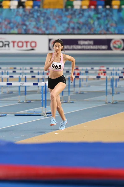 Federación Turca de Atletismo Umbral Olímpico Competencia Interior — Foto de Stock