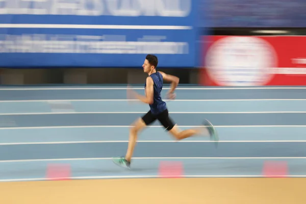 Türkiye Atletizm Federasyonu Olimpiyat eşik kapalı rekabet — Stok fotoğraf