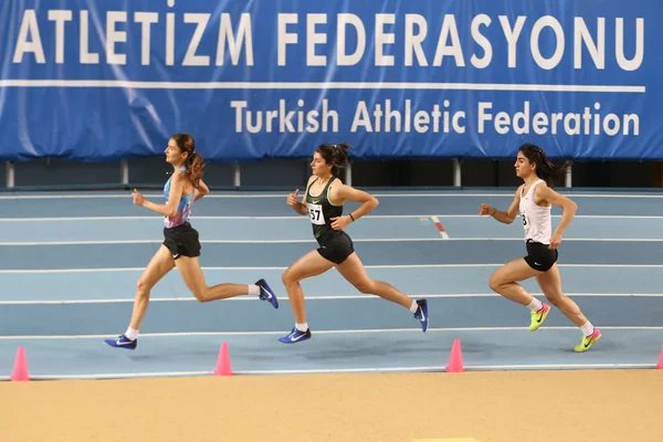 Federación Turca de Atletismo Umbral Olímpico Competencia Interior — Foto de Stock