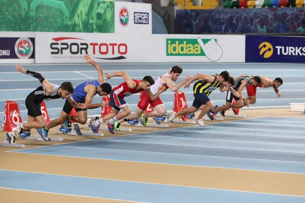 Campeonato Turco de Atletismo de Interior — Foto de Stock
