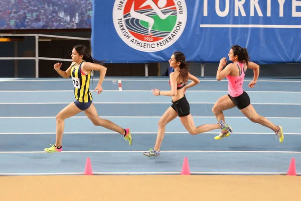 Campionati turchi di atletica indoor — Foto Stock
