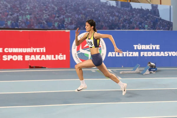 Campeonato Turco de Atletismo Indoor — Fotografia de Stock