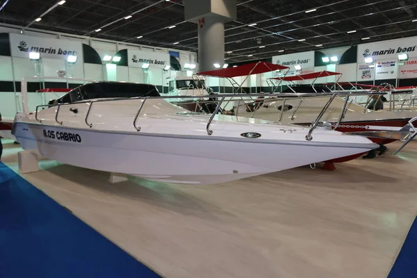 Istanbul Turquía Febrero 2020 Barco Exhibición Cnr Eurasia Boat Show — Foto de Stock