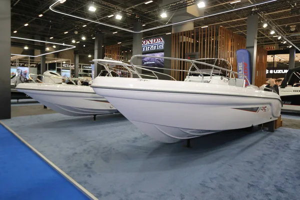 Istanbul Turquía Febrero 2020 Barco Exhibición Cnr Eurasia Boat Show — Foto de Stock