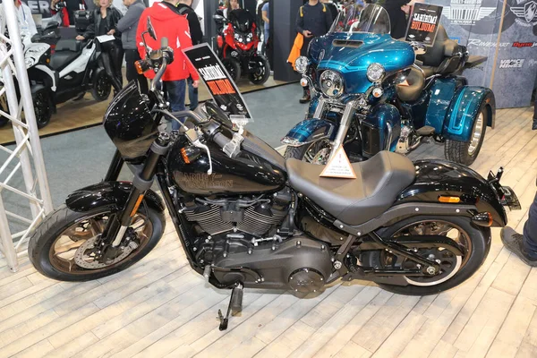 Istanbul Turkey Ruari 2020 Harley Davidson Motorcykel Visas Motobike Istanbul — Stockfoto