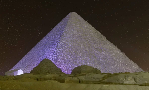 Velká Pyramida Gíze Káhiře Egypt — Stock fotografie