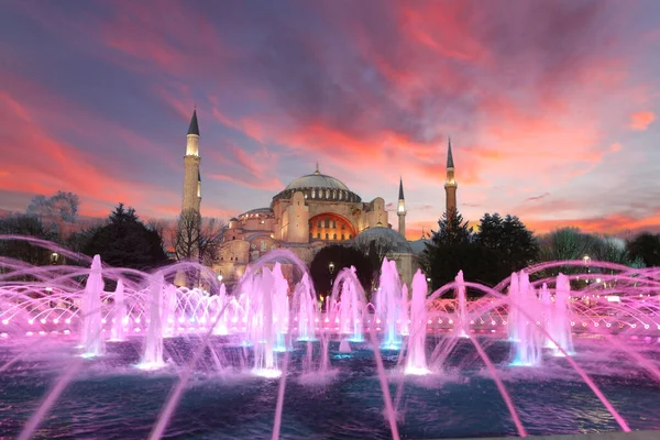 Hagia Sophia Museum Istanbul City Turkije — Stockfoto