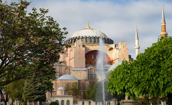 Museo Santa Sofía Sultanahmet Ciudad Estambul Turquía — Foto de Stock