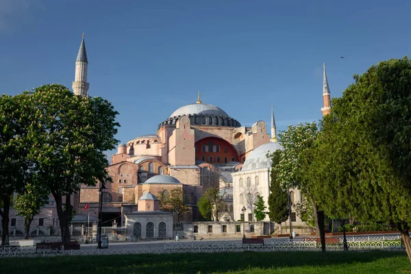 Muzeum Hagia Sophia Sultanahmet Stambuł Turcja — Zdjęcie stockowe