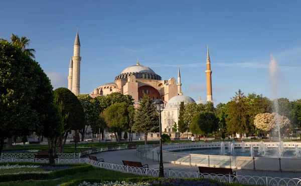 Hagia Sophia Museum Sultanahmet Istanbul City Turkije — Stockfoto