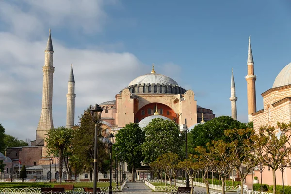 土耳其伊斯坦布尔市Sultanahmet的Hagia Sophia博物馆 — 图库照片