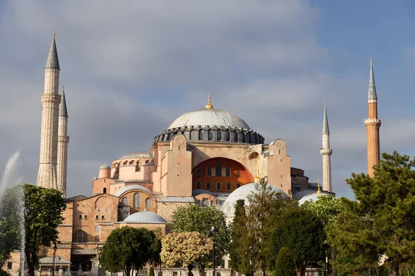 Museu Hagia Sophia Sultanahmet Istambul Turquia — Fotografia de Stock