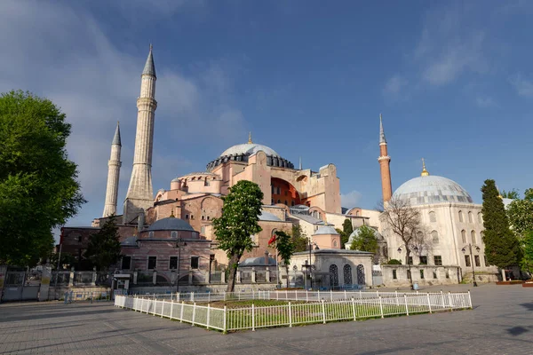 Muzeum Hagia Sophia Sultanahmet Stambuł Turcja — Zdjęcie stockowe