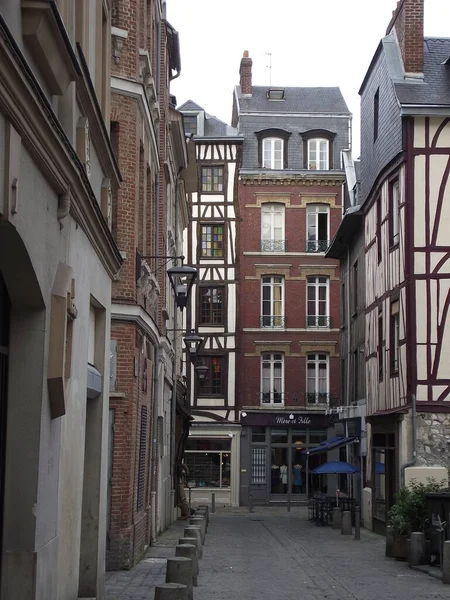 Street Rouen Franciaország — Stock Fotó