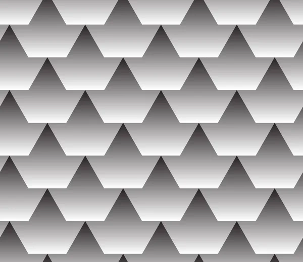 シームレスな幾何学的なベクトルは行でお互いを図形の束とパターンします。 — ストックベクタ