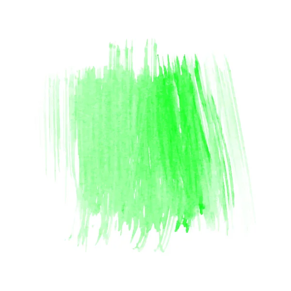 Mancha de cepillo de acuarela dibujada a mano vectorial. Pintura colorida . — Vector de stock