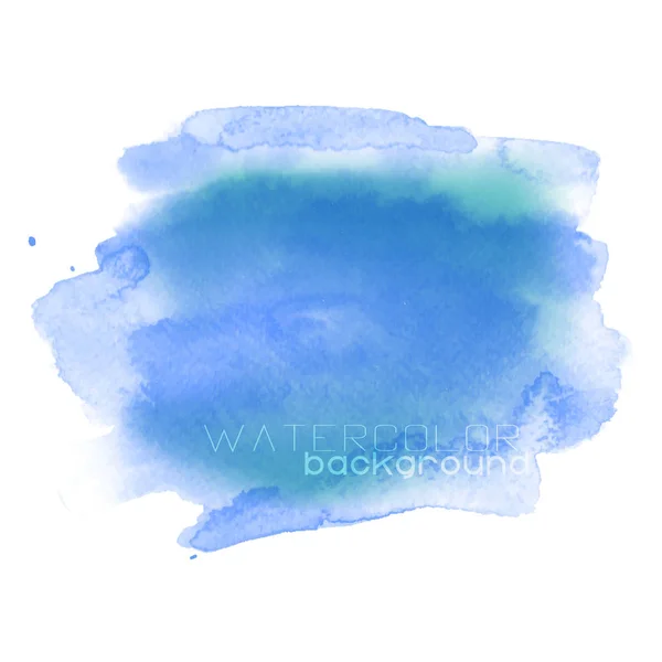 ベクターの手描き水彩ブラシの汚れ。カラフルな塗装ストローク. — ストックベクタ