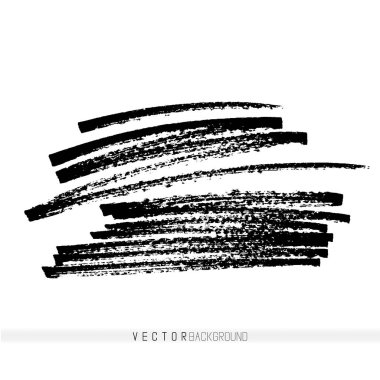 Vektör el yapımı marker vuruş. Grunge tasarım öğeleri. El dokulu arka plan çekilmiş.