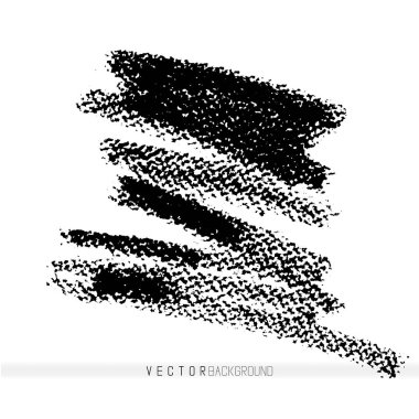 Vektör balmumu mum boya elle çizilmiş vuruş tasarım öğeleri olarak. El dokulu arka plan çekilmiş. Pastel boya darbeleri zemin için.