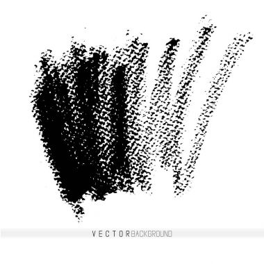 Vektör balmumu mum boya elle çizilmiş vuruş tasarım öğeleri olarak. El dokulu arka plan çekilmiş. Pastel boya darbeleri zemin için.