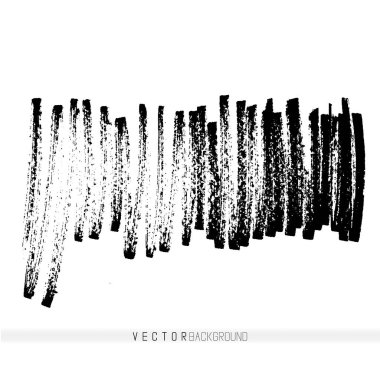 Vektör el yapımı marker vuruş. Grunge tasarım öğeleri. El dokulu arka plan çekilmiş.