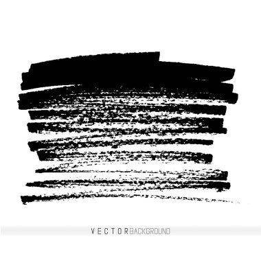 Vektör el yapımı marker vuruş. Grunge tasarım öğeleri. El dokulu arka plan çekilmiş.