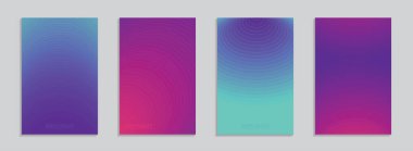 En az tasarım kapakları. Renkli gradyanlar ile doğrusal geometrik sructure. Gelecekteki geometrik desenler. Eps10 vektör. Web, posterler, kartları ve kapakları için şablonlar topluluğu.