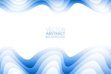 Vektör arka plan. Katmanlı etkisi zemin. Minimalist doku dalgalı motifi. Afiş, el ilanı, kapak şablon tasarımı.