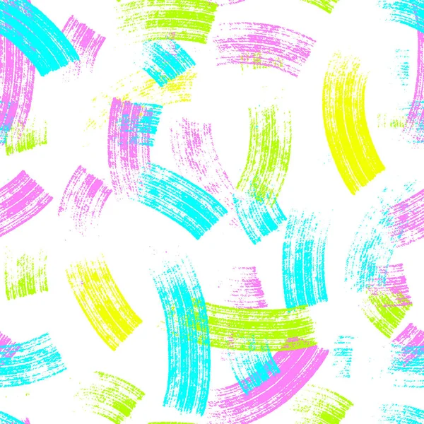 Vector naadloze patroon met lijnen. Lichte, heldere kleur artistieke achtergrond. Herhaalbare patroon met de hand getekende effecten. — Stockvector