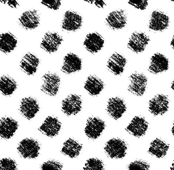 ストロークでシームレスなパターンをベクトルします。単色の功妙な背景。反復可能なパターンと手描き効果. — ストックベクタ