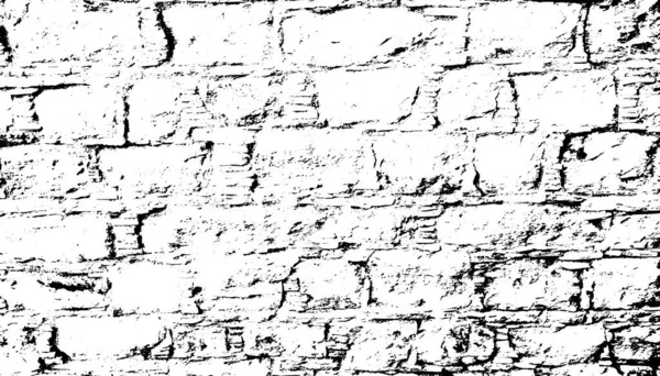 Distressed Overlay Textur der rauen Oberfläche, rissige Felsen, Steinmauer. Grunge-Hintergrund. eine farbige grafische Ressource. — Stockvektor