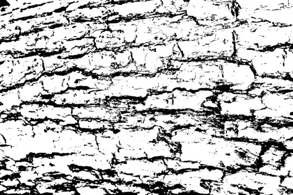 Textura superpuesta angustiada de superficie rugosa, madera agrietada, corteza de árbol. Fondo grunge. un recurso gráfico de color. — Archivo Imágenes Vectoriales