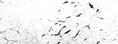 Sert bir yüzeyi olan çatlak bir şehir geçmişi var. Toz tanecikli dokuyu kaplıyor. Bir renk grafik kaynağı.