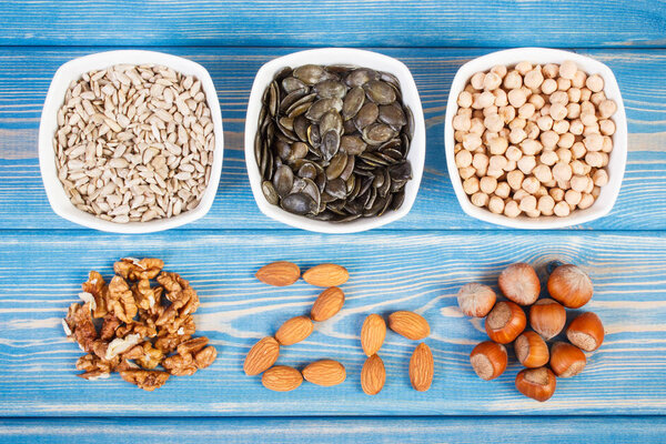 Products and ingredients containing zinc and dietary fiber, healthy nutrition