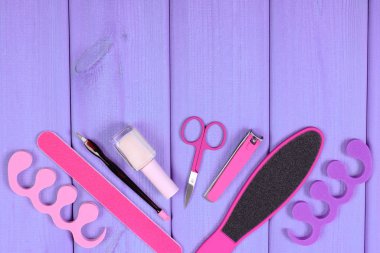 Kozmetik ve aksesuarlar, Manikür, pedikür veya kavramı ayak, el ve bakımı, kopya alanı metin için