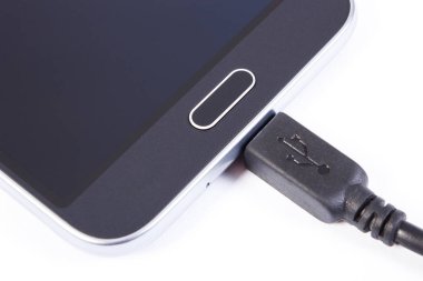 Şarj cihazı, şarj telefon bağlı fiş ile Smartphone