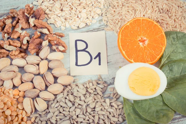 Vintage Fotoğraf, vitamin B1 ve diyet lifi, sağlıklı beslenme içeren maddeler