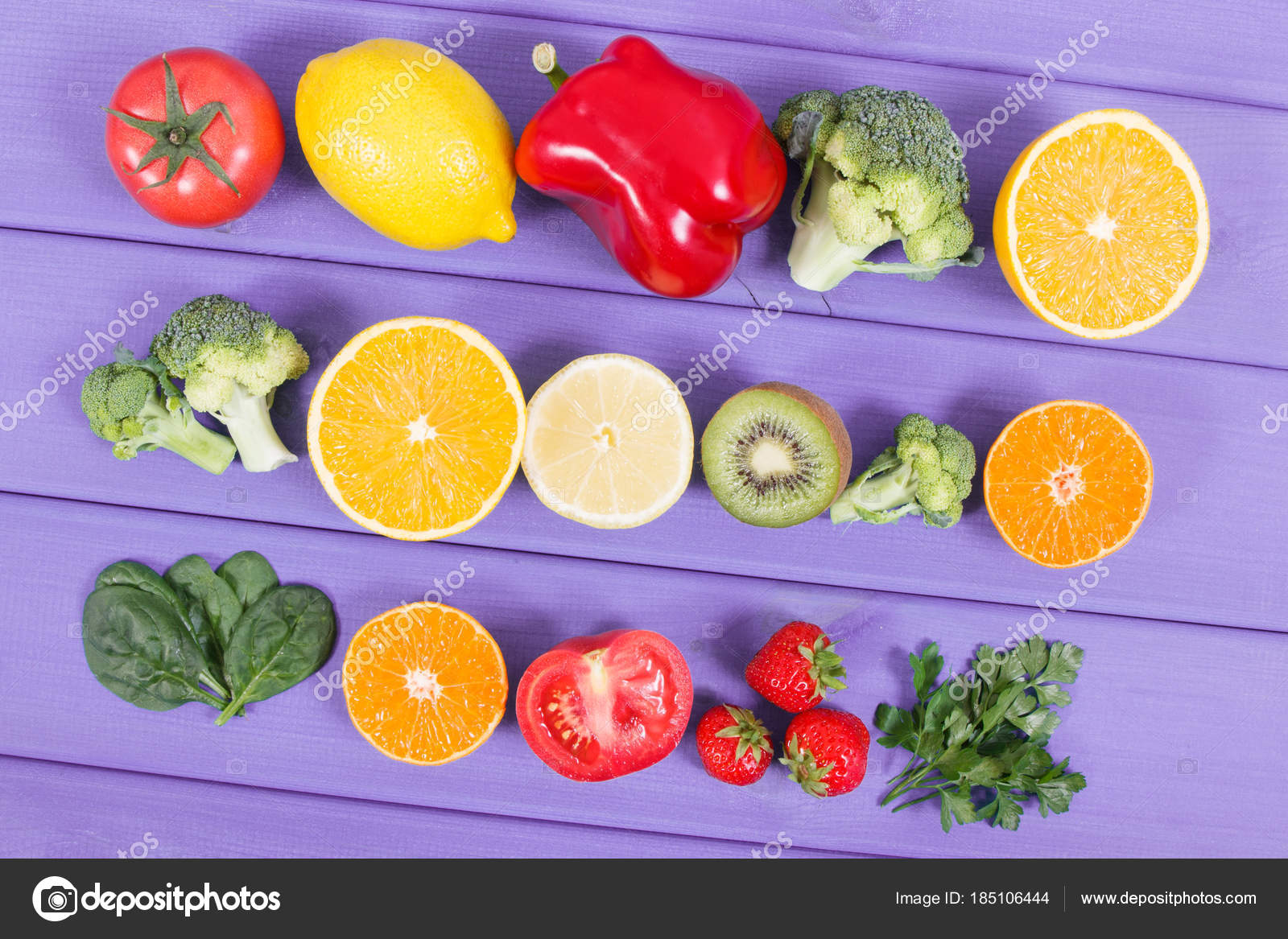 Verduras vitaminas y minerales