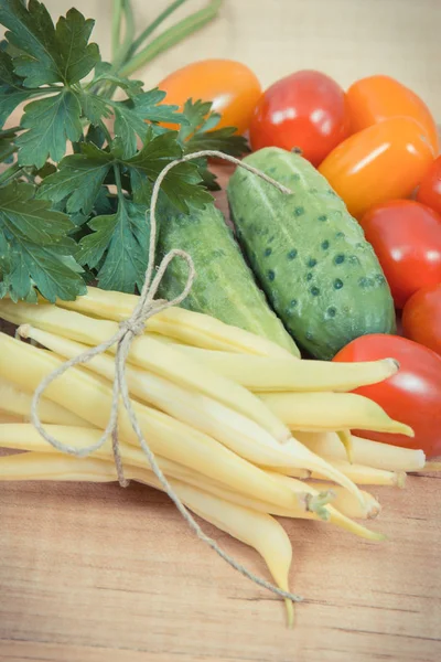 Heap of healthy vegetables. Source vitamins and minerals — Stock Photo, Image