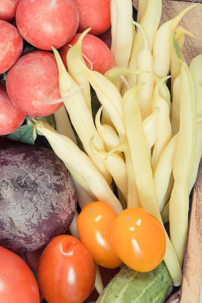 Grönsaker som källmineraler och vitaminer. Bästa mat för bantning och bantning — Stockfoto