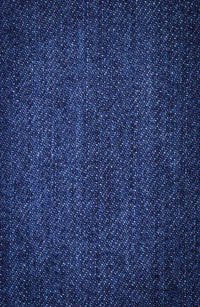 Donkerblauwe jeans als achtergrond textuur. Kopieer ruimte voor tekst — Stockfoto
