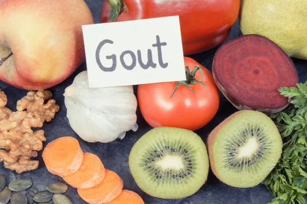 Doğal Vitamin Mineral Içeren Sağlıklı Yiyecekler Gut Böbrek Sağlığı Için — Stok fotoğraf
