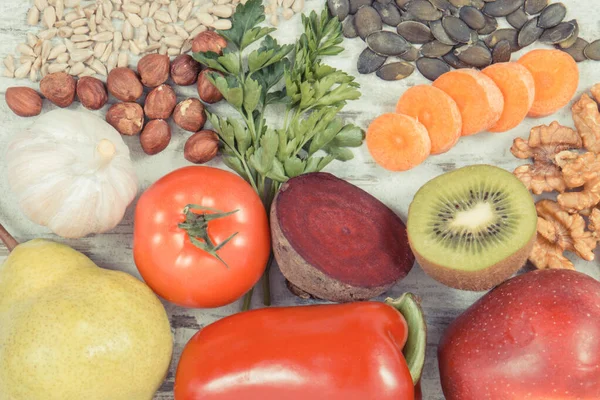 Gezond Voedzaam Voedsel Voor Behandeling Van Jicht Ontsteking Voor Gezondheid — Stockfoto