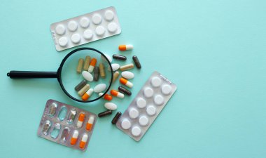 İnceleme altındaki haplar.