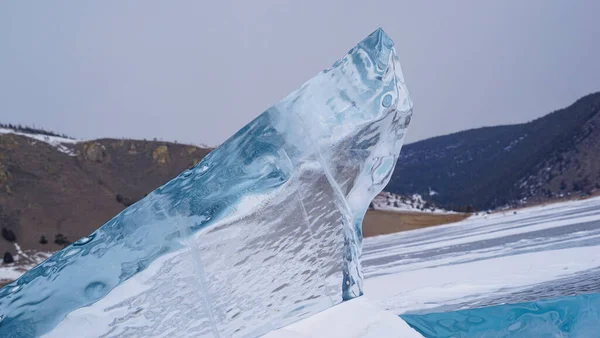 Ice Lake Baikal — Stock Photo, Image