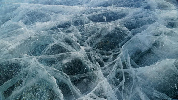 Hielo Del Lago Baikal —  Fotos de Stock