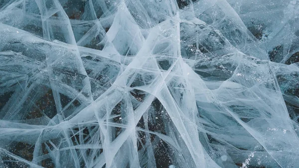 Hielo Del Lago Baikal —  Fotos de Stock