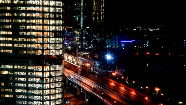 Glass Concrete Business Center Moscow City — Stock Photo, Image